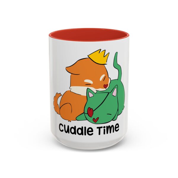 Cuddle Time Mug – EmptyBacon & Upset Kitten Edition