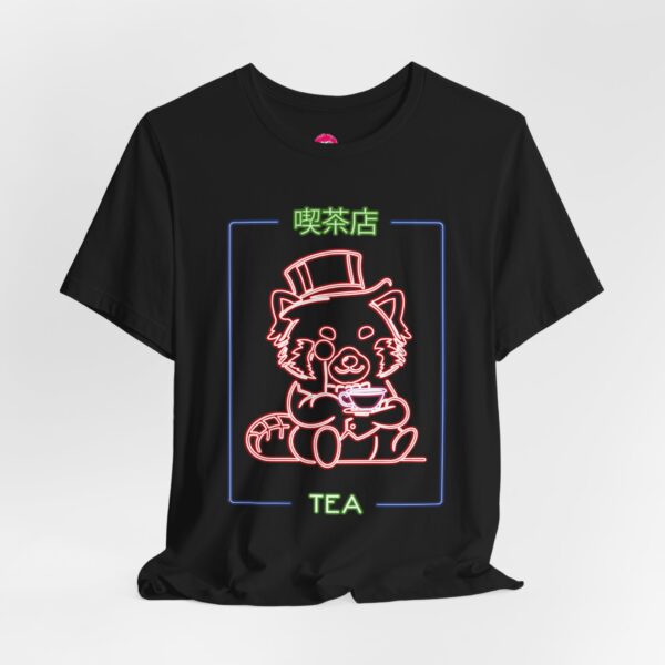 Red Panda Tea Shop T-Shirt — Cute Tea House Graphic Tee