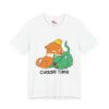 Cuddle Time Shiba Inu & Cat T-Shirt
