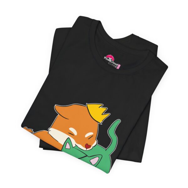 Cuddle Time Shiba Inu & Cat T-Shirt
