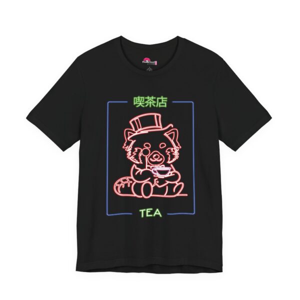 Red Panda Tea Shop T-Shirt — Cute Tea House Graphic Tee